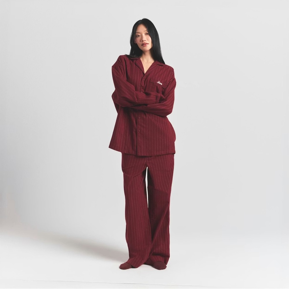 SKIMS Heavy Flannel Sleep Set